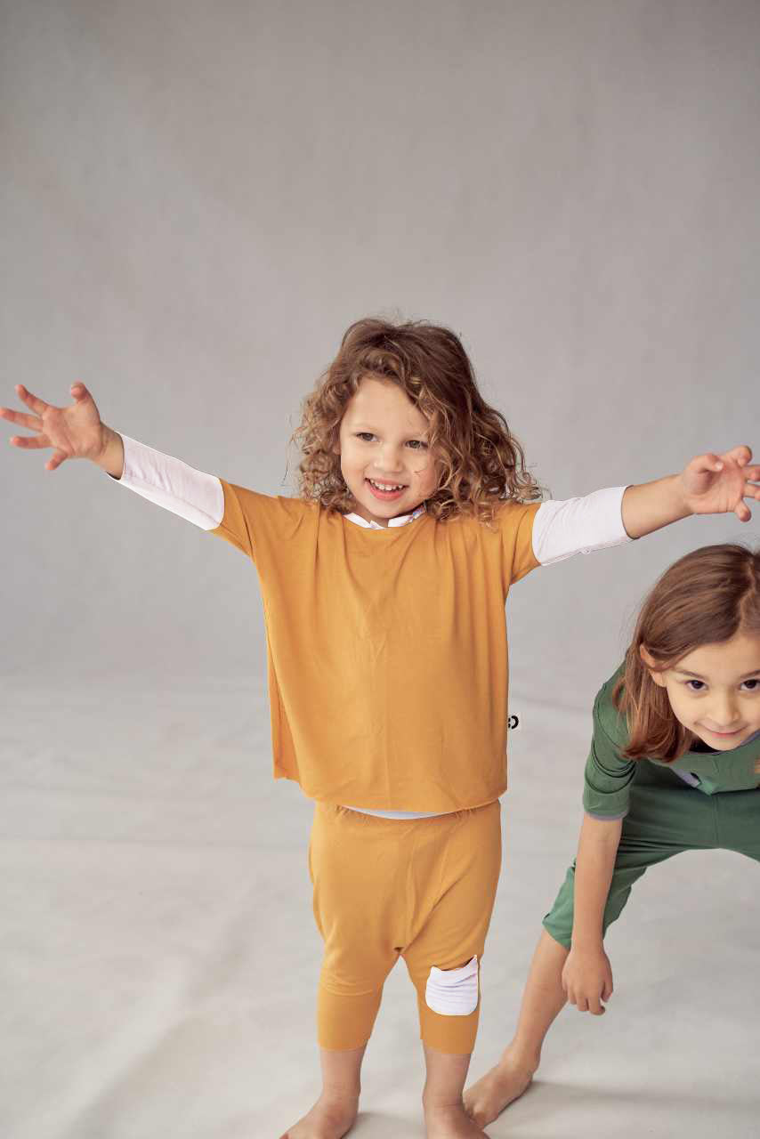 Kids Bamboo 3/4 Top